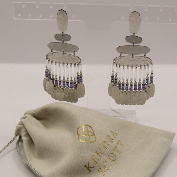 Kendra Scott Nicola Statement Earrings - Picture 8 of 13